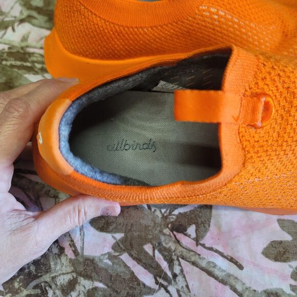 Allbirds Orange Tree Dasher Relay Slip On Sneakers Womens Size 10.5 - Picture 6 of 11